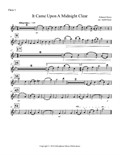 It Came Upon A Midnight Clear - for flute quartet - Parts